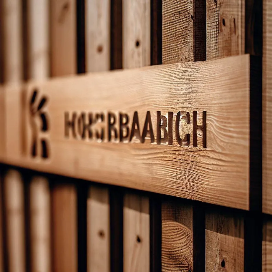 Panouri gard lemn Hornbach