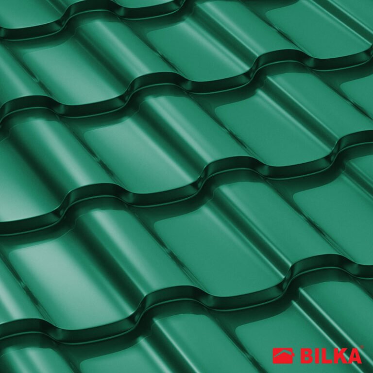 Țiglă metalică Iberic — RAL 6005, lucioasă